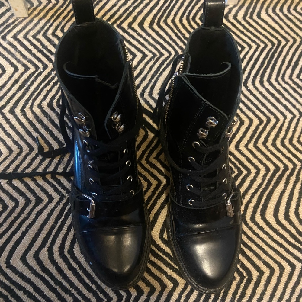 All Saints buckle boots